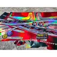Yamaha F1ZR Caltex FIZ R Caltex Hologram Standard Striping Sticker