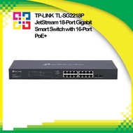 TP-LINK TL-SG2218P JetStream 18-Port Gigabit Smart Switch with 16-Port PoE+