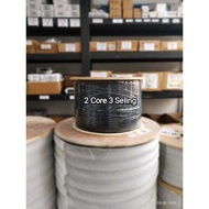 Dropcore Cable 2 Core 1000 Meters Fiber Optic Cable 1000m FTTH Dual Core 3 Strands 1KM