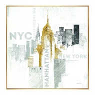 The City, Giclee Art,  Living Room Wall Decoration, Wall Art