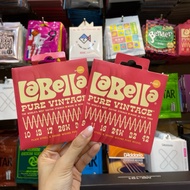 LA BELLA ELECTRIC GUITAR STRINGS VINTAGEPURE 0.9 - 0.42 0.10 - 0.46 ORIGINAL ELECTRIC GUITAR STRINGS