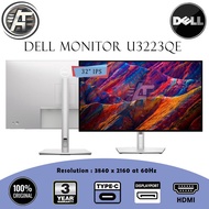 Monitor DELL U3223QE 4K UHD 60Hz Ultrasharp 32" Inch USB Type-C 3 Year