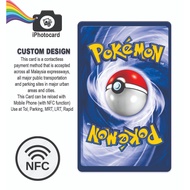 Exclusive Custom Design - POKEMON Enhanced NFC Kad TNG / Acrylic photo frame / greeting card / nfc t