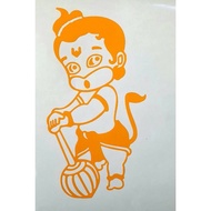 BABY HANUMAN STICKER CUTE STICKER FOR CAR BIKE AND LORRY CHEPEAST STORE| STICKER LORI ANJENEYAR