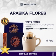 Arutala Drip Bag/Filter Bag Coffee: Arabica Flores Bajawa – 5 Drip Bag