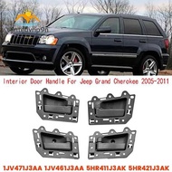 1Set 4PCS Car Interior Door Handle for  Grand  2005-2011 1JV471J3AA 1JV461J3AA 5HR411J3AK 5HR421J3AK