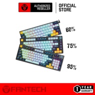 Fantech ATOM 63/81/96 MIZU EDITION Wired Mechanical Keyboard Hotswappable Keycaps