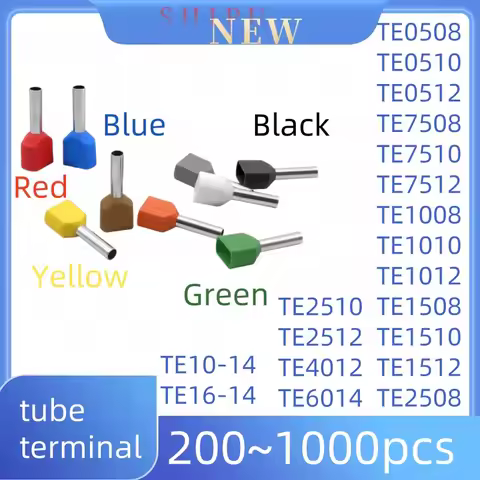 200~1000pcs TE0508 TE0510 TE0512 TE7508 TE7510 TE7512 TE1008 TE1010 TE1012 TE1508 TE1510 TE1512Pre-i