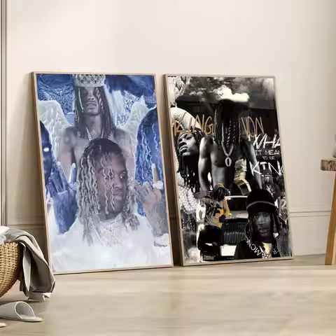 K-King Rapper Von Poster Sticky Posters Retro Kraft Paper Sticker DIY Room Bar Cafe Aesthetic Art Wa