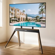 UNHO Easel TV Stand for 40-86 Inch LCD LED Flat or Curved Screen up to 110 lbs, Height Adjustable Tr