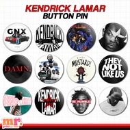 KENDRICK LAMAR INSPIRED PIN BADGE RAPPER NOT LIKE US MINI BUTTON PIN BADGE