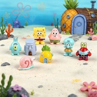 8Pcs/set Creative Mini Bikini Bottom Mermaid Pineapple House DIY Desk Decor - Whimsical Fun Ornament