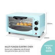 Oven Listrik  MIni Microwave 12L Multifunction