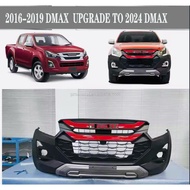 Isuzu dmax 2016 2017 2018 2019 convert 2025 robust front bumper grill grille foglamp foglight led co