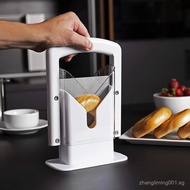 [2079People Collection]Bread Slicer Bagel Guillotine Slicer Bagel Slicer Kitchen Baking Bagel Dog He