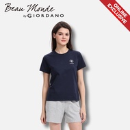 [Online Exclusive] Beau Monde Giordano Women Knitted Shorts