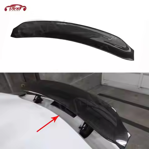 Carbon Fiber Duckbill Rear Trunk Spoiler Wing for Porsche Boxster S GTS 981 GT4 2013- 2016 Car Acces