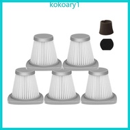 KOKO 3 5Pcs HEPA Replaceable Filter Vacuum Cleaner Parts Accessories for SC861 SC861A