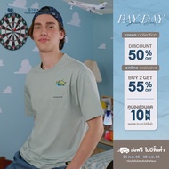 Giordano Mens Relax Sorona Printed T-shirt (Toy Story) 01095275001 เสื้อยืดผู้ชาย เสื้อจิออดาโน