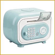 Atm Bank for Kids Real Coin Cash ATM Machine Toy with Code and Fingerprint Password Electric Bank fo