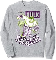 Avengers Game Hulk Smash Sketch Sweatshirt