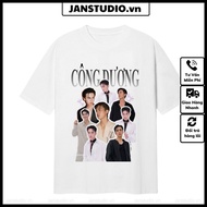 Cong Duong Anh Trai Say Hi t-shirt wears a youthful, dynamic style, very beautiful form