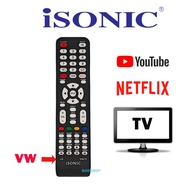 isonic Compatible Smart Android LED TV Youtube Netflix Remote Control