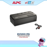 APC BV650I-MS Easy UPS Backup Battery BV 650VA, Universal Outlet, 230V with AVR Automatic Voltage St