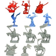 Dungeons of Dragons and Dragons DND Warcraft Holy War Expansion Five Army Running Team Board Game Wa