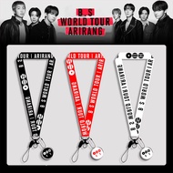 Kpop Idol JIMIN JIN SUGA JUNGKOOK《ARIRANG》Mobile Phone Rope Concert Accessories Hanging Strap