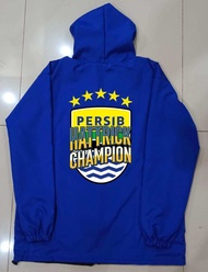 JAKET PARASUT PERSIB JUARA HATTRICK CHAMPION BINTANG 5