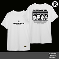 Reformic Tshirt Edisi Dibungkam / Kaos kritik / Kaos Politik / Kaos Kata / Distro