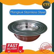 Mangkuk Stainless Steel / Stainless Steel Bowl / Bowl / Steel Bowl / Mangkuk Steel