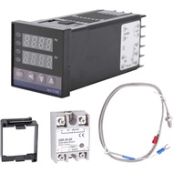 PID Controller Thermostat Temperature Controller 0C1300C AC110V-240V Alarm REX-C100 Digital LED Temp