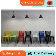 P2U 3V Kerusi Plastik / Outdoor Chair / Solid Chair / Kerusi Rehat / Kerusi kenduri / Kerusi  Plasti