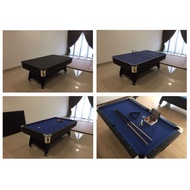 READY STOCK In Malaysia American Pool Table (7ft / 8ft) 3-in-1 Multipurpose Table