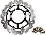 Arashi Front Brake Disc Rotor + Mounting Bolts Screws for Suzuki DRZ400SM DR-Z400SM 2005-2021 Motorc