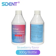 SQDENT 300g Dental Sandblasting Powder 65um Teeth Whitening Cleaning Micron Powder Plaque Stain Remo