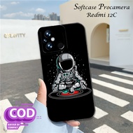 Case Latest Xiaomi Redmi 12C Softcase Latest Xiaomi Redmi 12C Astronaut Casing Xiaomi Redmi 12C Xiao