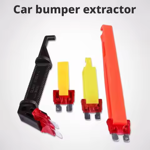 Car Fuse Clip Puller Tool Fuse Extractor Ergonomic Handle Portable Automotive Fuse Remover Vehicle F