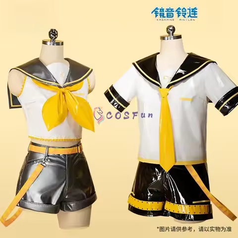 Len/Rin Cosplay Costume JK Uniform Cos Anime Party Uniform Hallowen Play Role Clothes Clothing COSFu