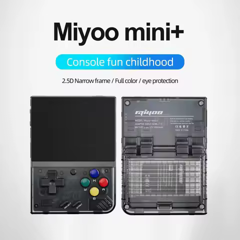 MIYOO Mini Plus Portable Retro Handheld Game Console V2 Mini+ 3.5 Inch IPS Screen Classic Video Game