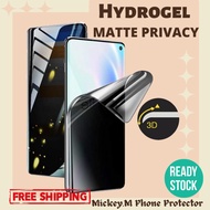 Xiaomi Mi 11 Ultra / 11 Pro / 11i / 11x / 11x Pro / 11 / 11 Lite Hydrogel Matte Privacy Screen Prote