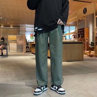 Cargo Pants for Men Hip Hop Plus Size Casual Straight Cut Loose Tactical Long Kargo Seluar Kerja Lel