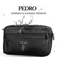 Tas Selempang Pria Tapaxco Pedro Multifungsi Bag Clutch Bag Handbag Pouch Premium Waterproof Local