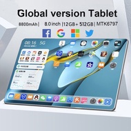 【Hot Sale】tablet 5G baru 12GB + 512GB tablet pembelajaran Android