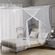 Easy-Install Single Opening Mosquito Net - Portable &amp; Breathable Mesh Bed Canopy For Home Dorms Patios &amp; Camping