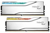 G.Skill Trident Z5 ROYAL RGB DDR5 Silver 32GB (16GB x 2) 6400MHZ CL30 Kit - Intel XMP 3.0