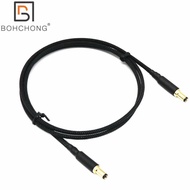 DIY Custom Audiophile Silver Plated 5.5*2.1 to 5.5*2.1 5525 to 5525 5521 to 5525 AC DC Linear Power 