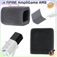 MOILYGOODSG 1pcs Microphone Muff, Windproof Flocked Sponge Foam Mic Windscreen Cover, Replacement No